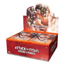 Universus Attack on Titan - Origins of Power Booster Box